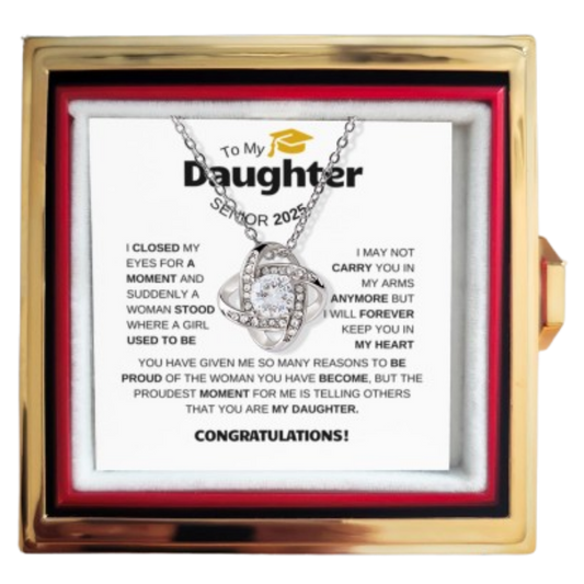 Grad Gift Set (Necklace + Free Eternal Rose + Gift Box) — Last Boxes