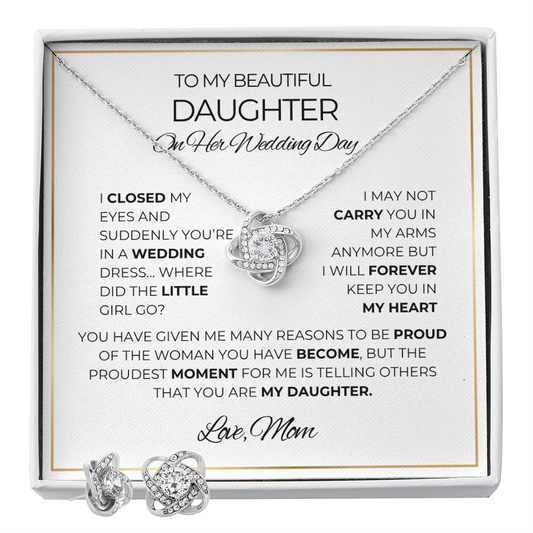 Wedding Limited Edition (Necklace + Free Earrings + Gift Box)
