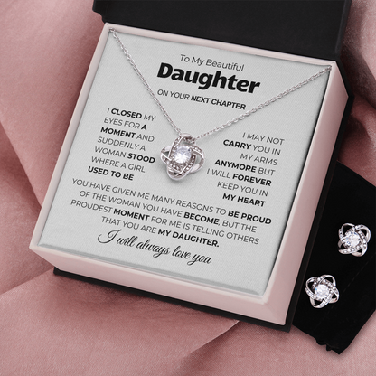 College Gift Set (Necklace + Free Earrings + Gift Box)