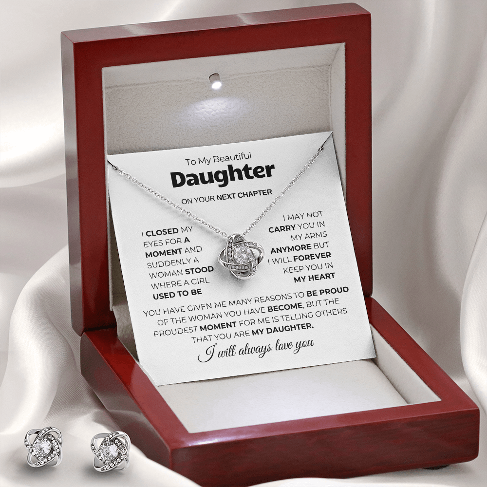 College Gift Set (Necklace + Free Earrings + Gift Box)