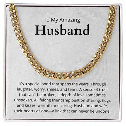 To My Husband - A link that can never be undone