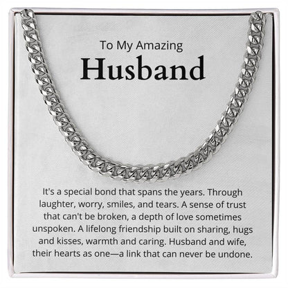 To My Husband - A link that can never be undone