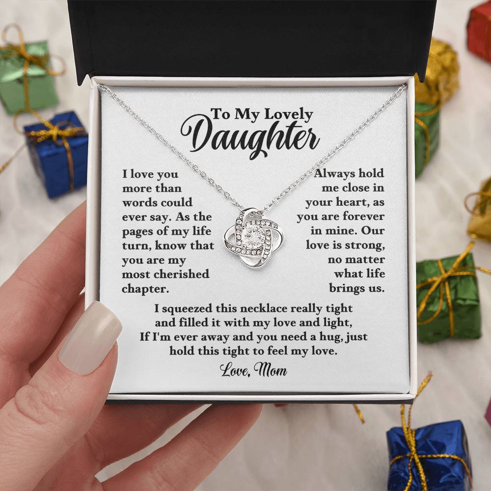 To My Daughter - Hold this necklace tight