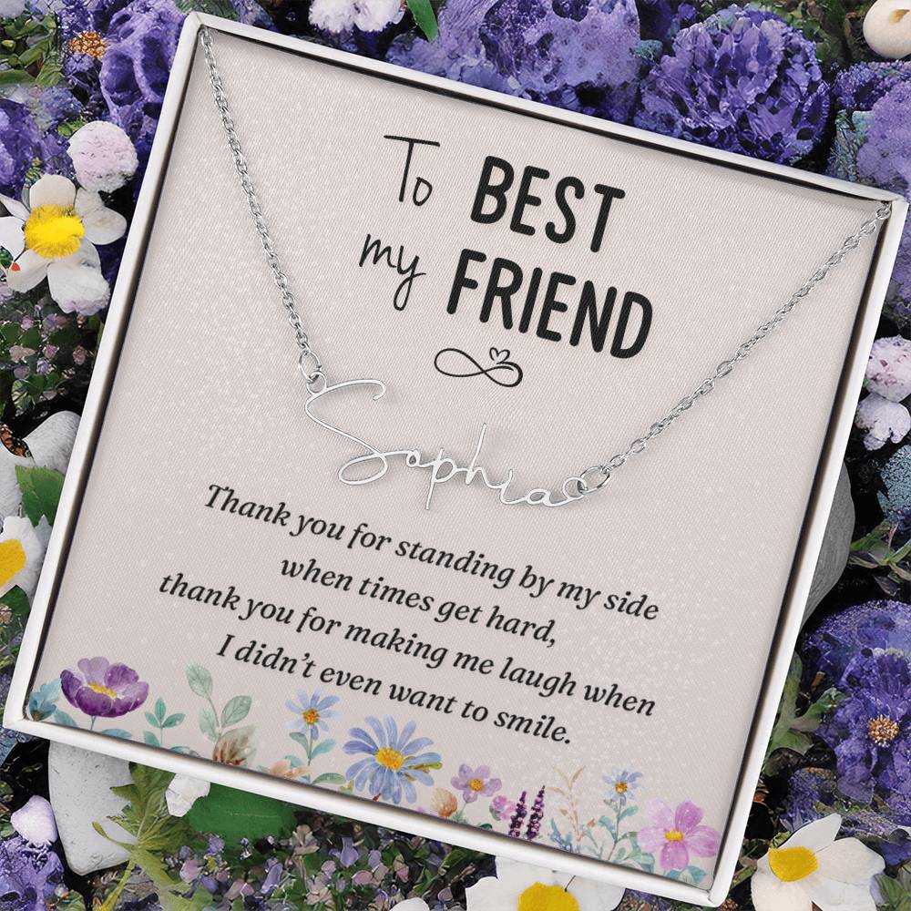 To My Best Friend - Thank you