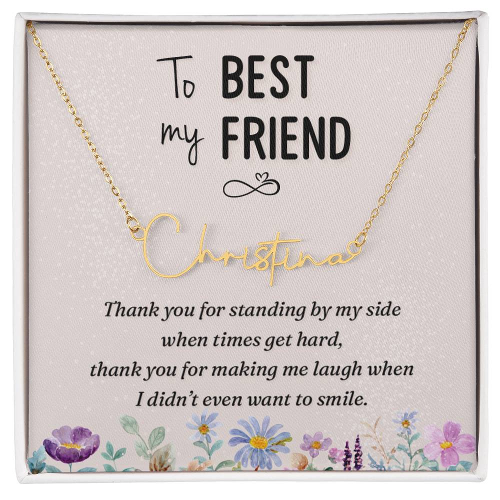 To My Best Friend - Thank you