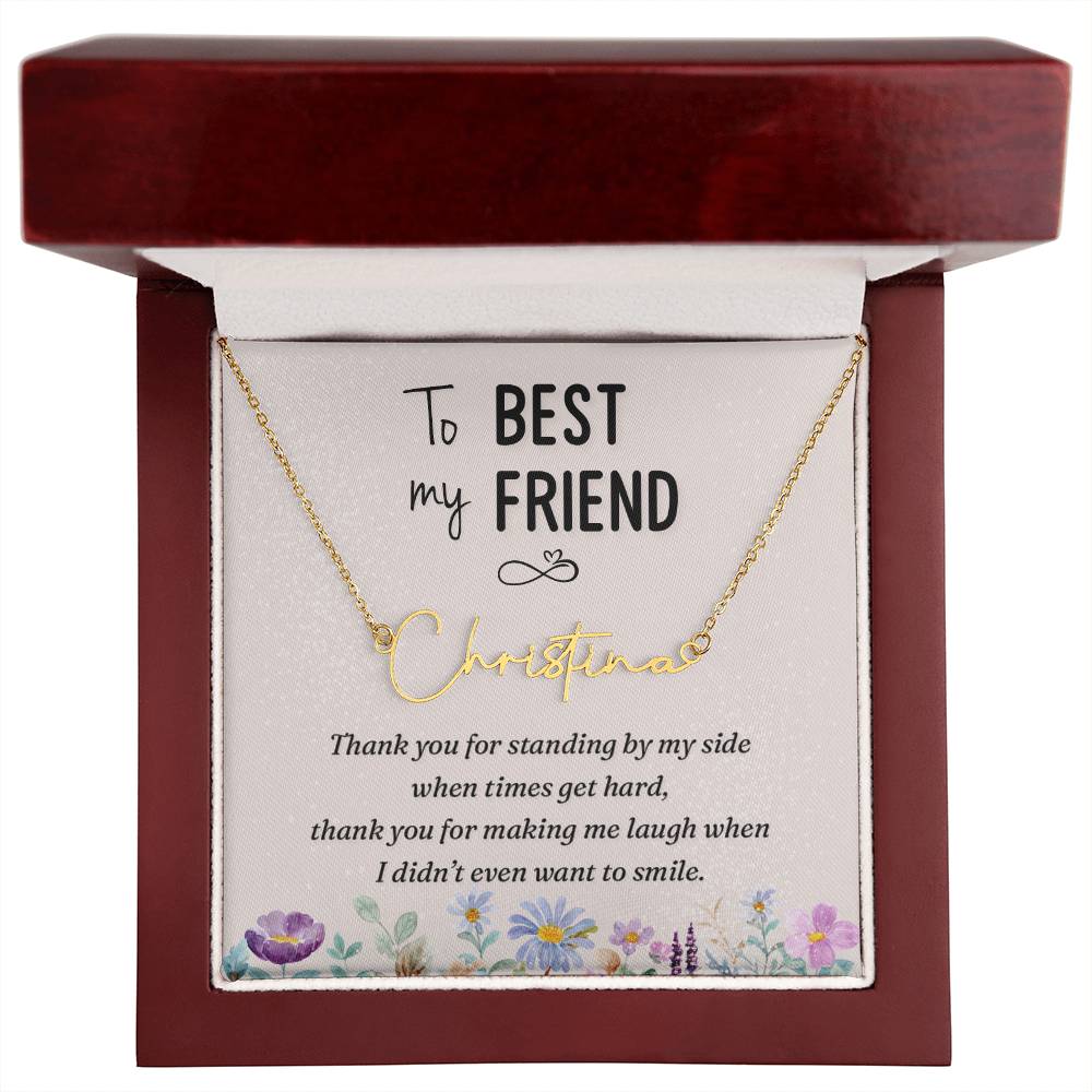 To My Best Friend - Thank you